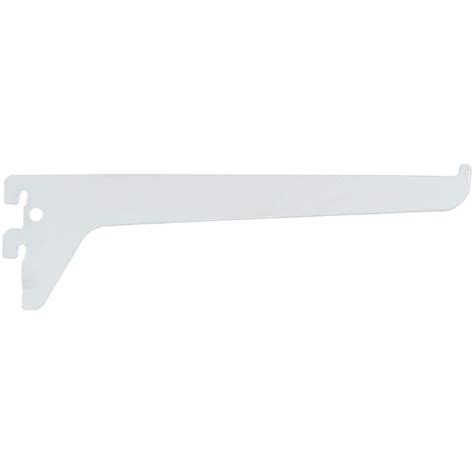 rubbermaid metal bracket single track 16 inch|adjustable shelving brackets single slot.